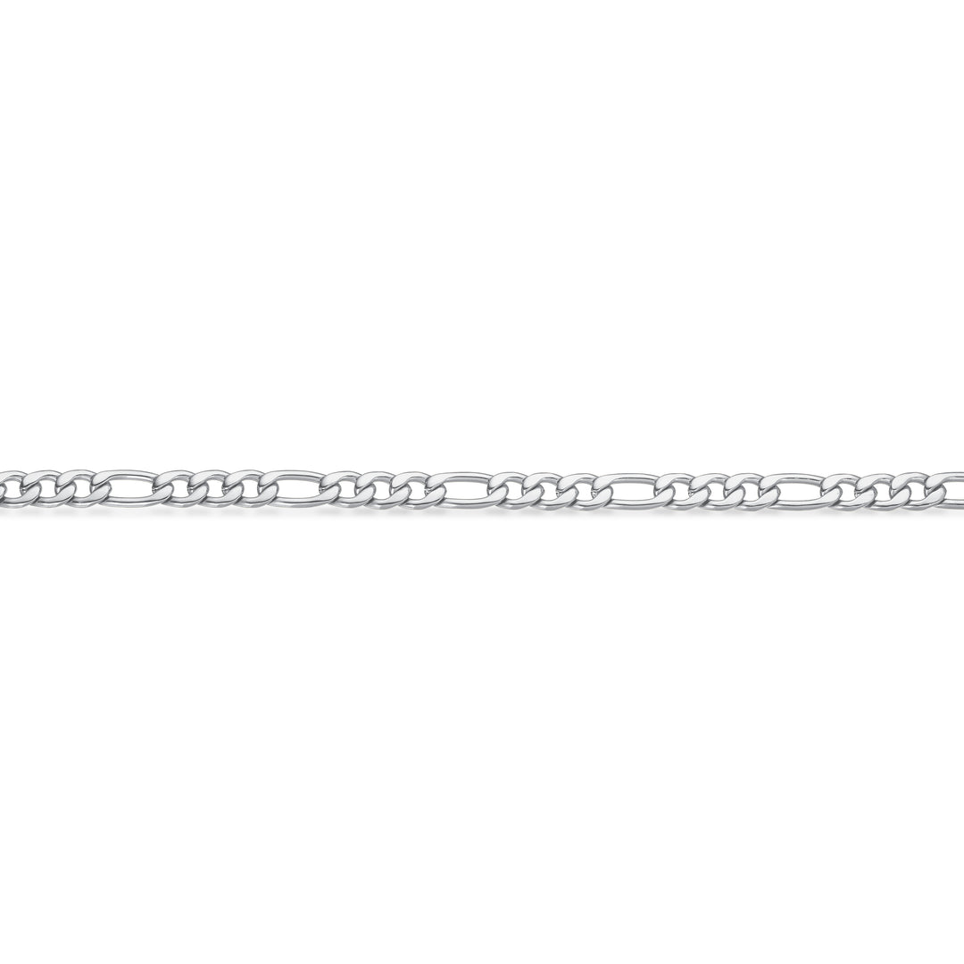 Scrouples - Force figaro armbånd i stål - 03711a