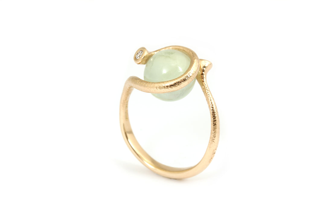 Per Borup - Ophelia Changeling 14kt ring til sten - 1117RX