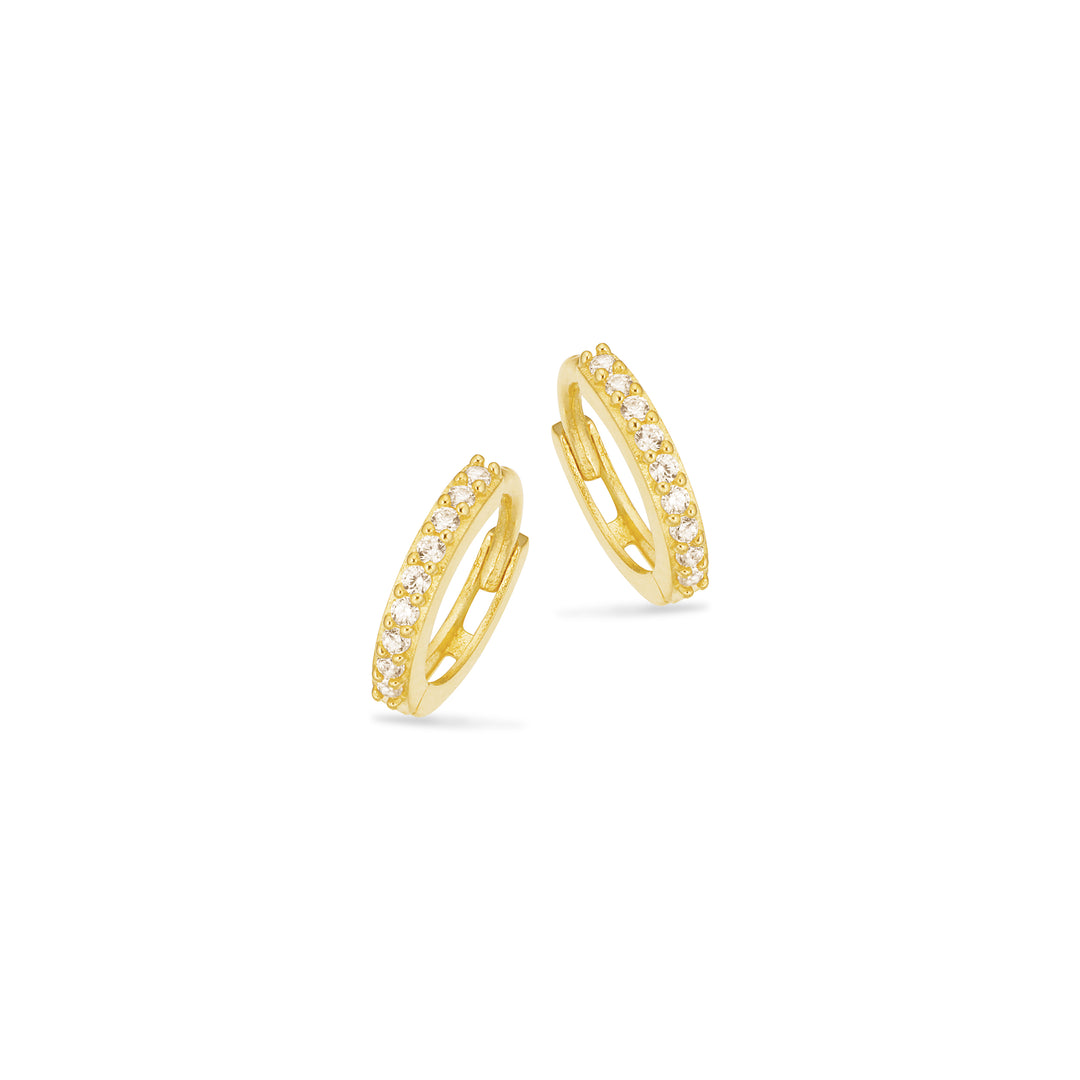 Scrouples - Creoler med sten i 8 karat guld - 124093