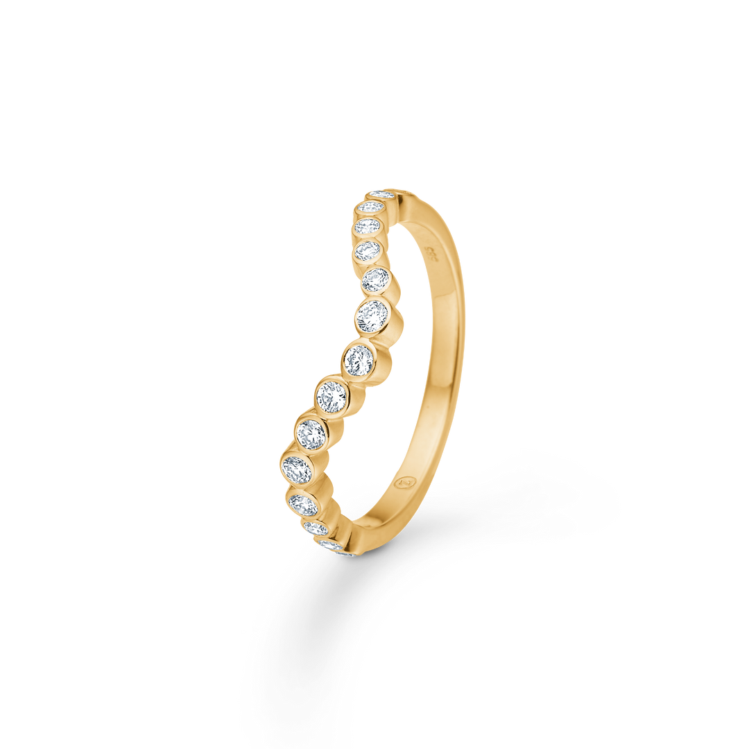 Mads Z - Freya 14kt guld ring med brillanter - 1541177