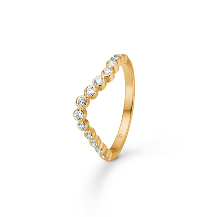 Mads Z - Freya 14kt guld ring med brillanter - 1541177