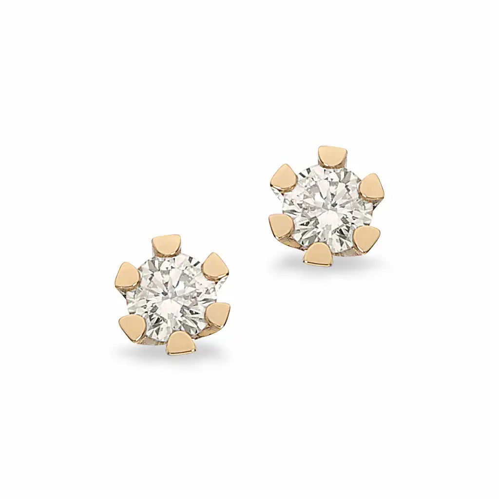 Vida - Guld øreringe med diamanter 0,20ct - 1813,20