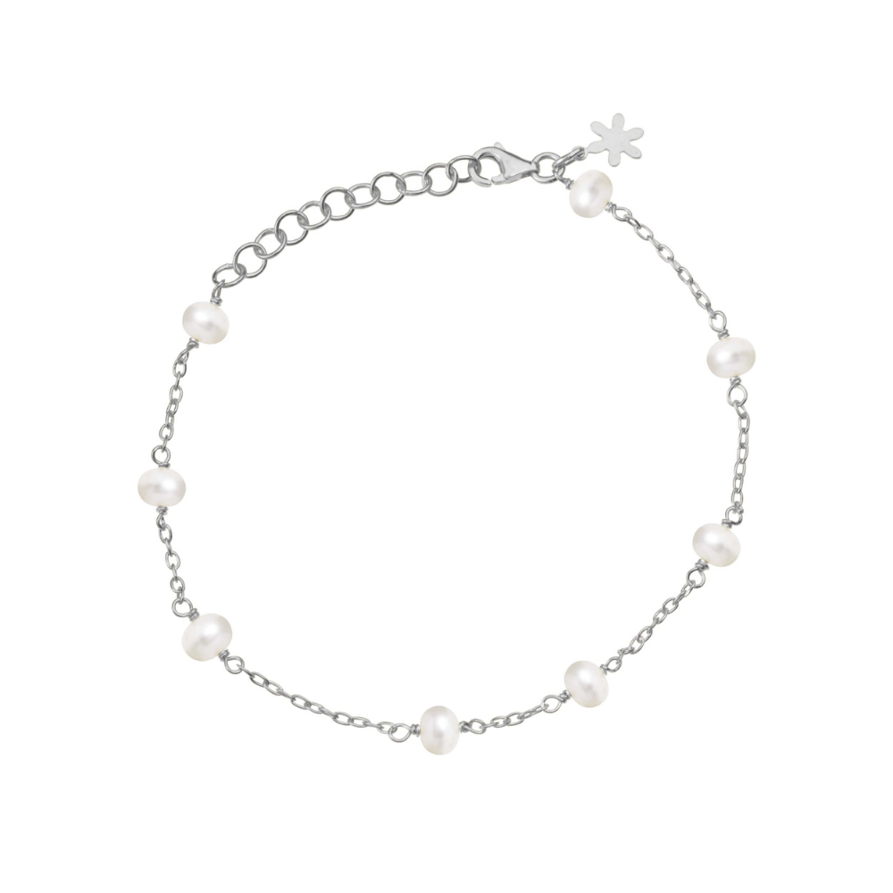 SFB - Sølv armbånd med ferskvandsperler - 1882-1-20-900