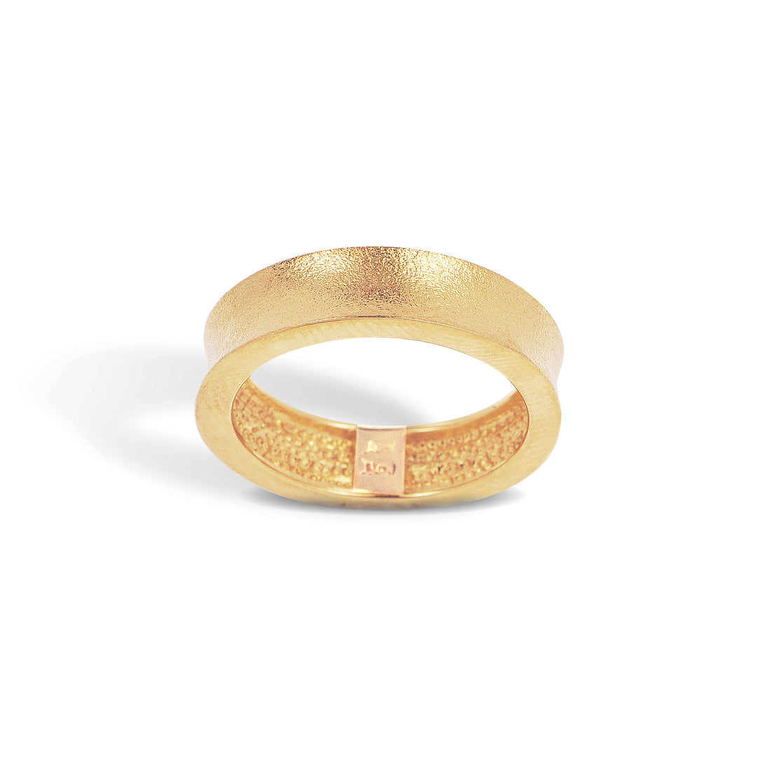 Blossom Copenhagen - Ringe and Hoops forgyldt sølv ring - 23611800