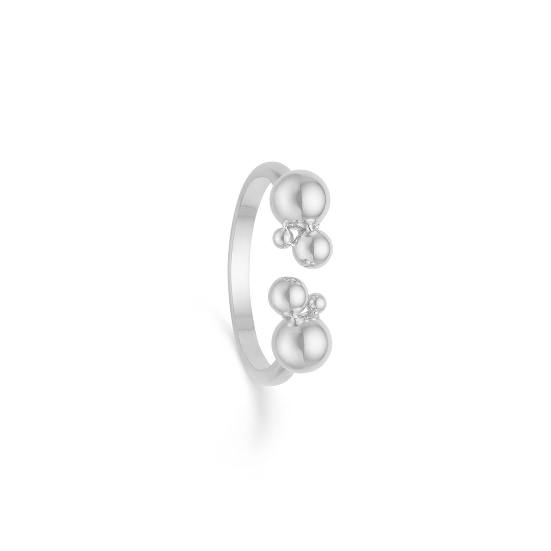 Randers Sølv - Sølv ring med 6 kugler - 245608