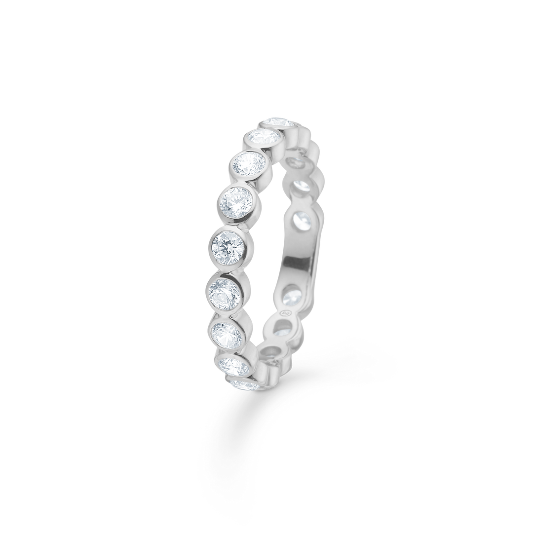 Mads Z - Eterna sølv ring med zikonia sten - 3147072