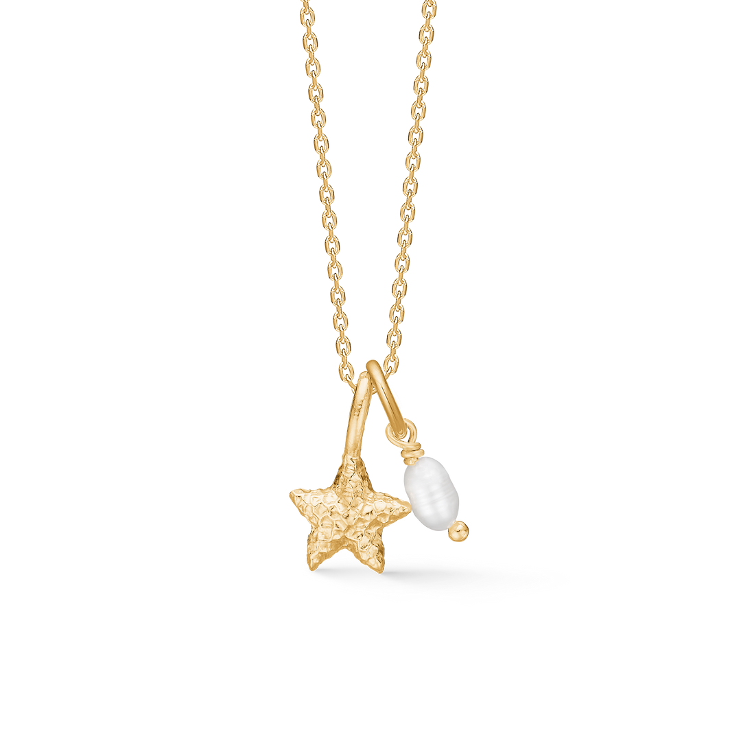 Studio Z - Starfish Lustre halskæde med vedhæng - 7223903