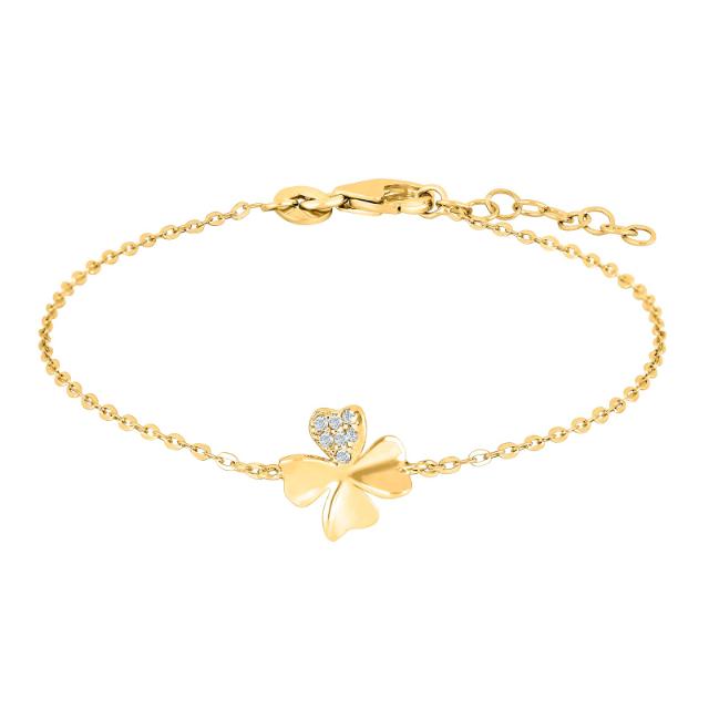 Joanli Nor - 18 karat guldbelagt firkøver armbånd - 80451135900