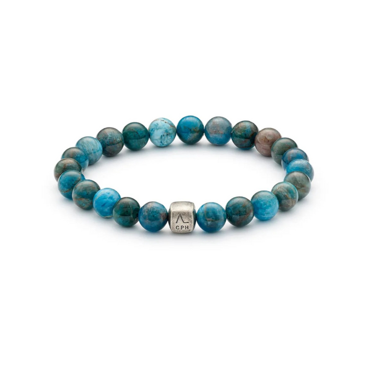 Alexander Lynggaard - Armbånd med apatite, 8mm - c00940