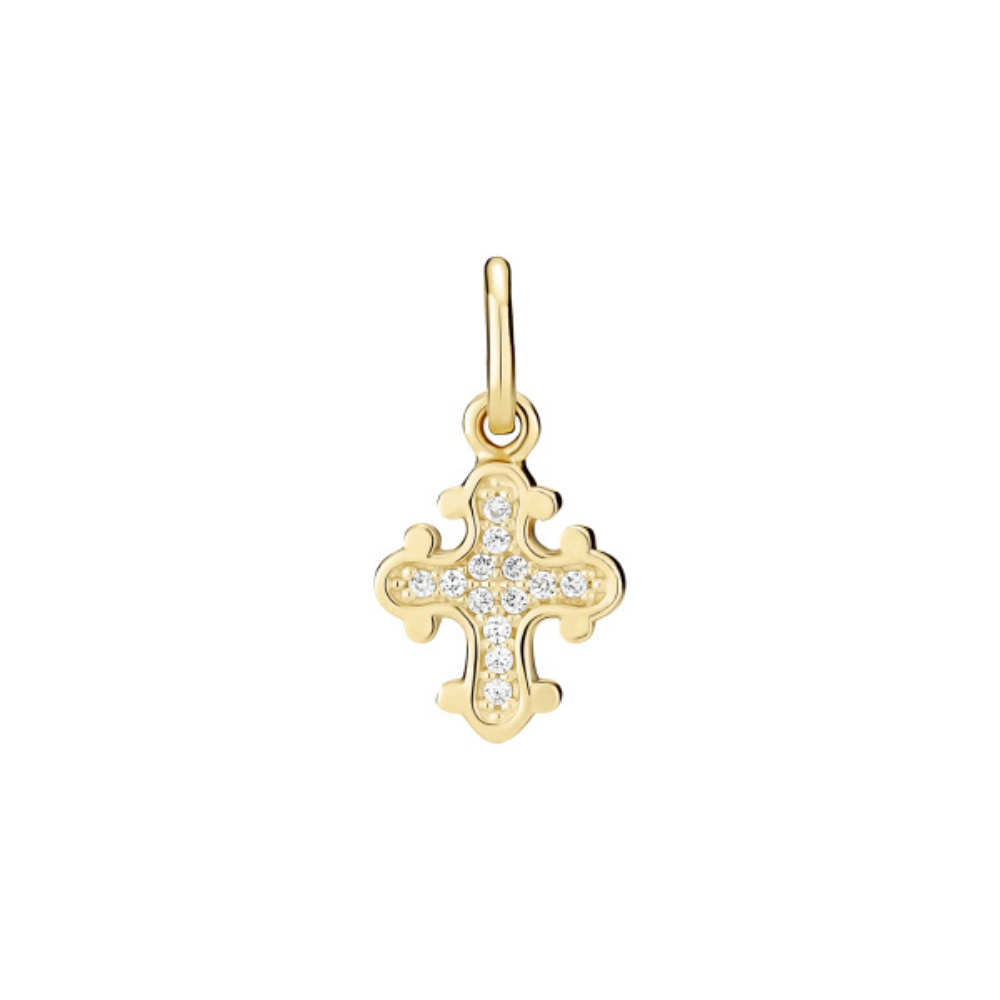 Lund Copenhagen - Dagmarkors i 8 karat guld med sten - 3061414-30