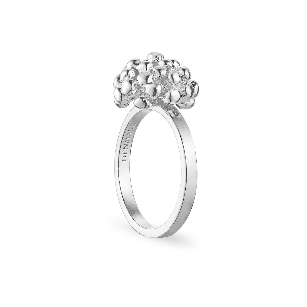 Flora Danica - Dild ring i sterling sølv - df-ri-s