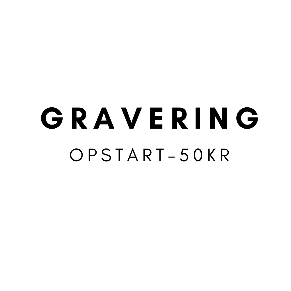 Gravering af smykke (Opstart)