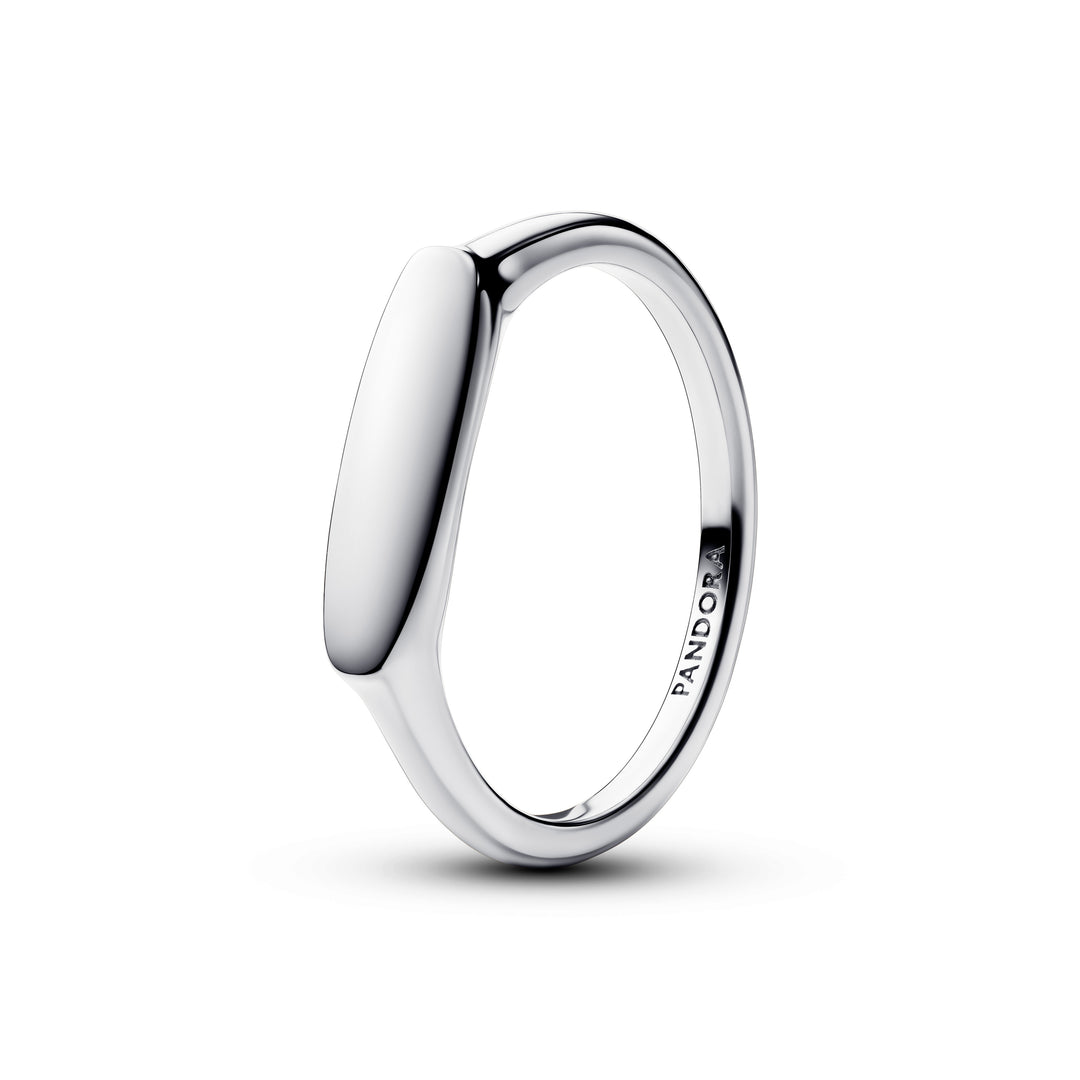 Pandora - Signet ring i sterling sølv, kan graveres - 193986c00