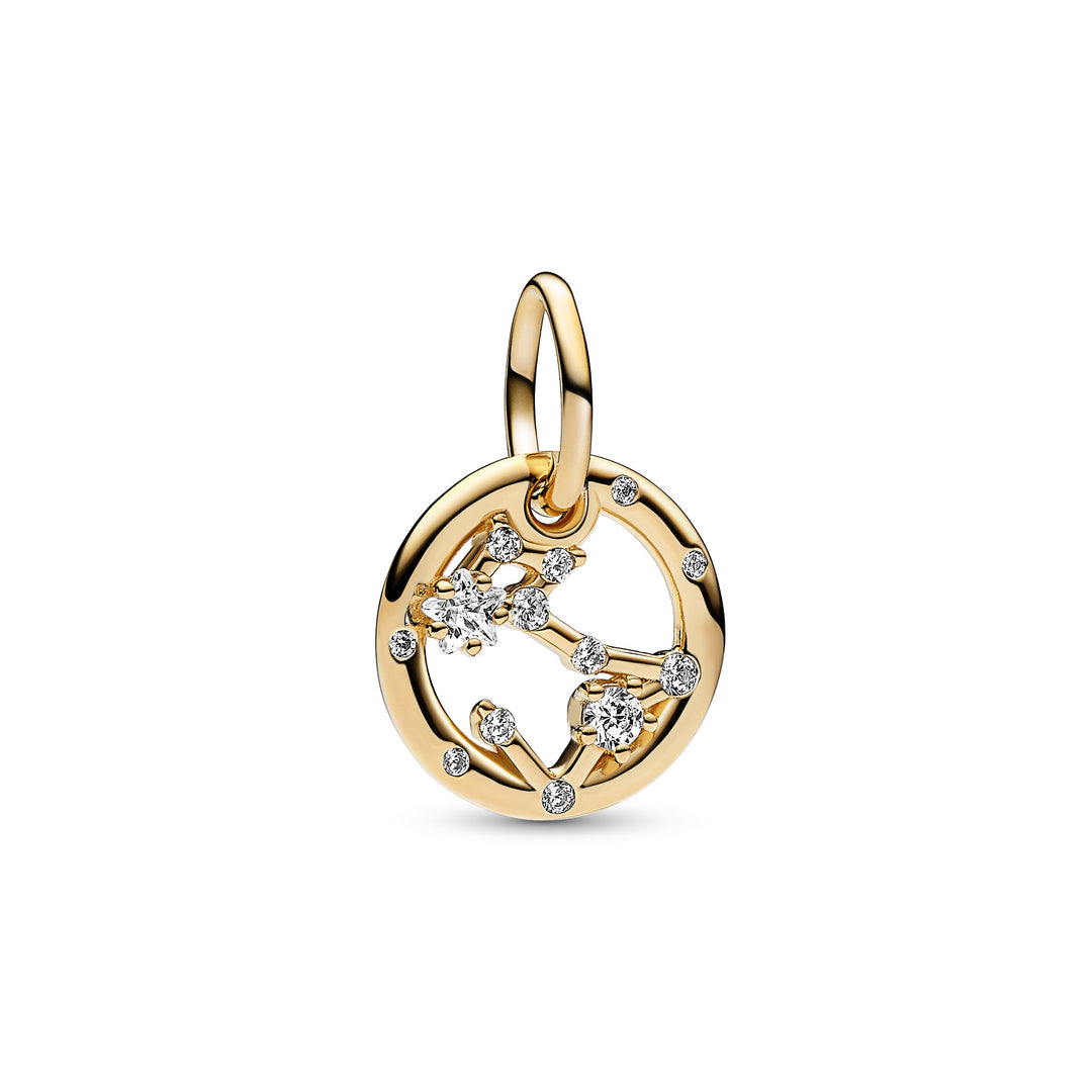 Pandora - Fiskene stjernetegns charm med zirkonia - 762724c01*