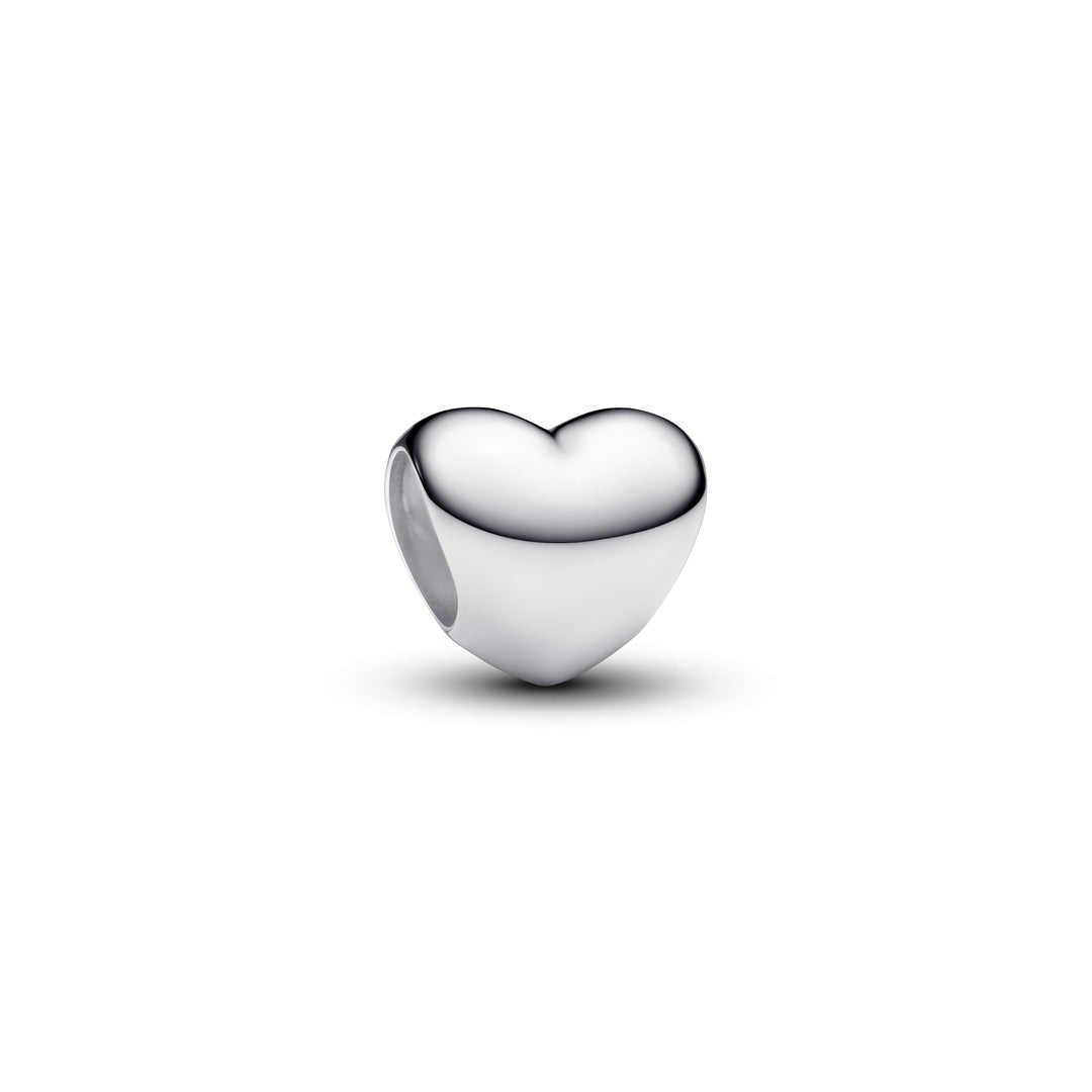 Pandora - Hjerte mini charm i blank sterling sølv - 793998c00