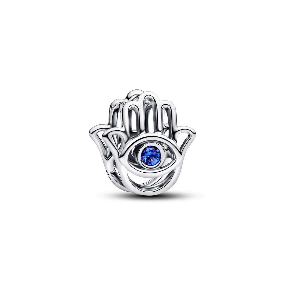 Pandora - Hamsas hånd charm i sterling sølv - 794062c01