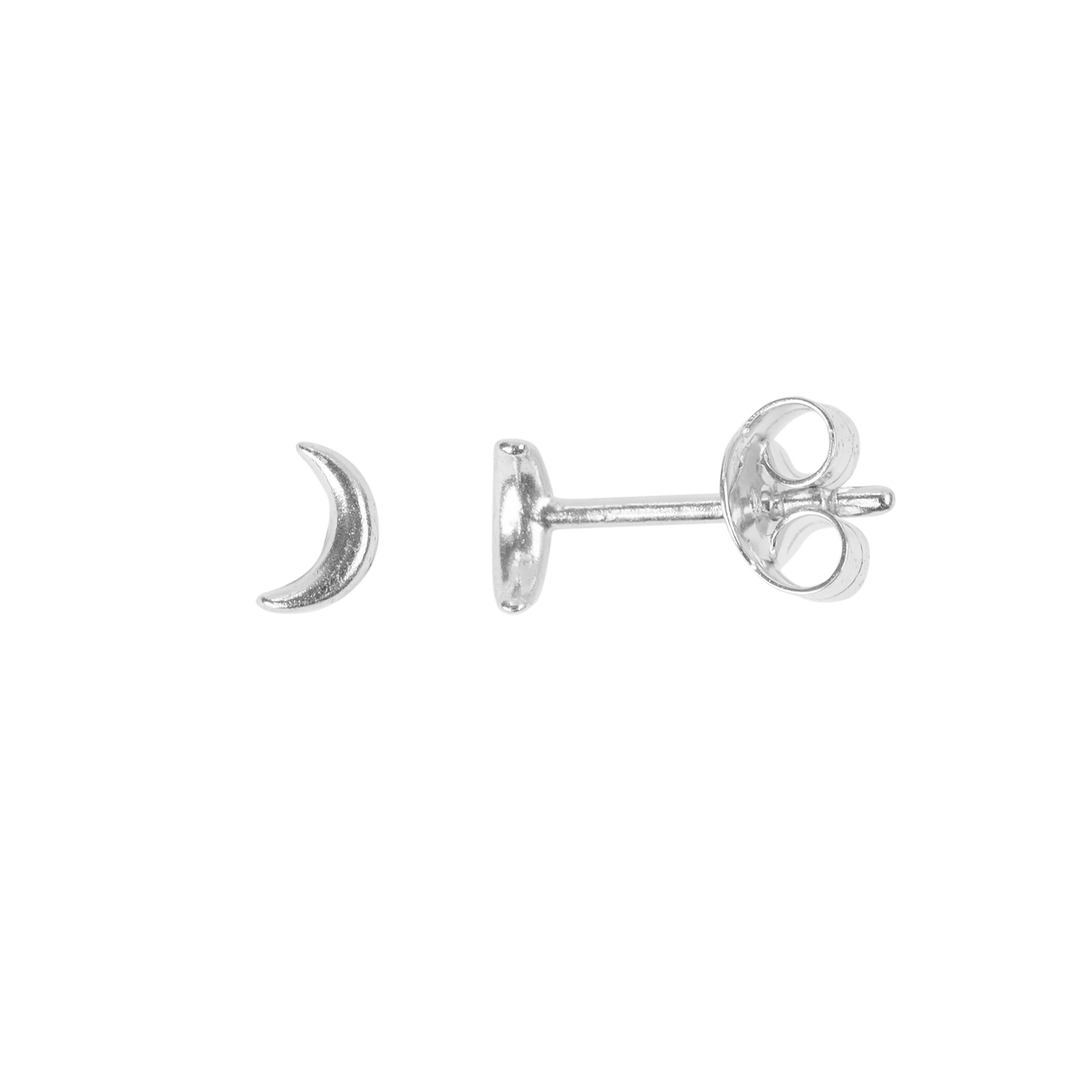 byBiehl - Moon ørestikker i sterling sølv - 4-5202-r