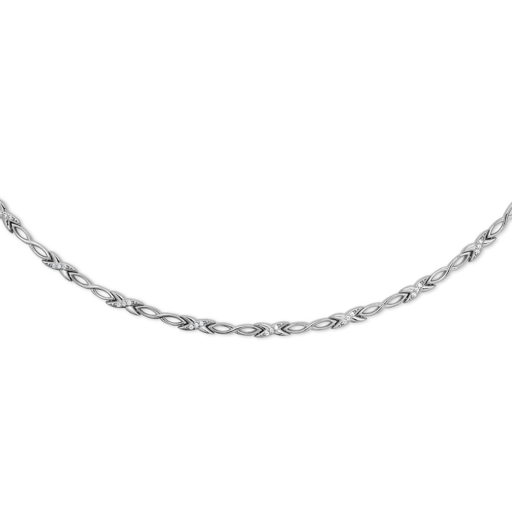 Randers Sølv - X og Uendelighedstegn armbånd i sølv - 508306-19