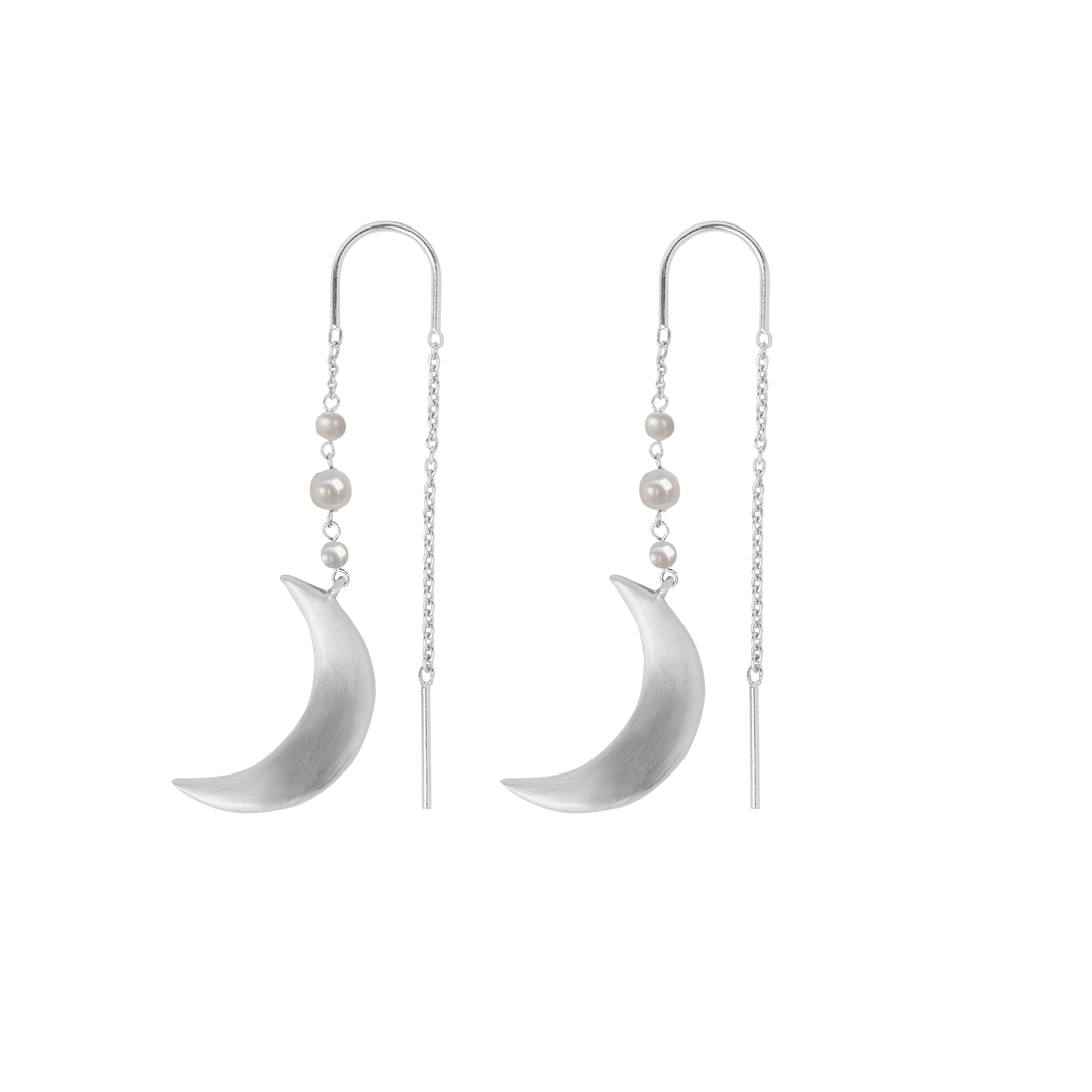 byBiehl - Summer Moon øreringe i Sterling sølv - 4-5303wp-r