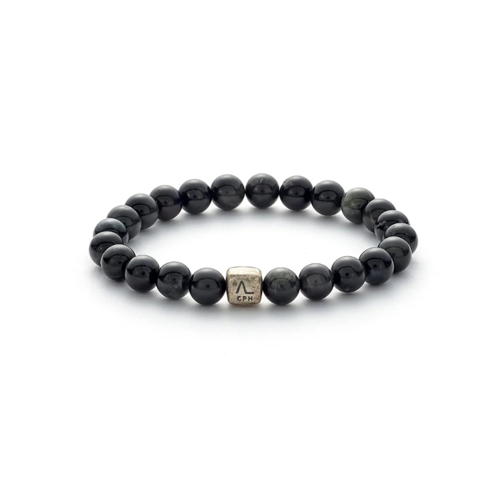 Alexander Lynggaard - Armbånd med eagle eye sten, 8mm - c00810