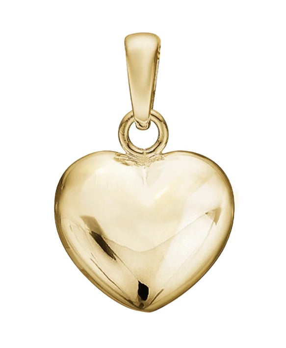 Aagaard - 8kt. guld hjerte, 10x12mm - 0887002-1
