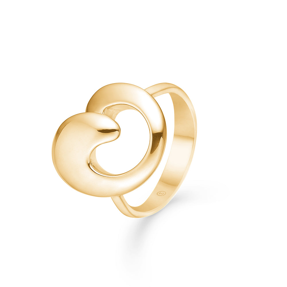 Myheart 14 karat guld ring fra MadsZ - 1540099