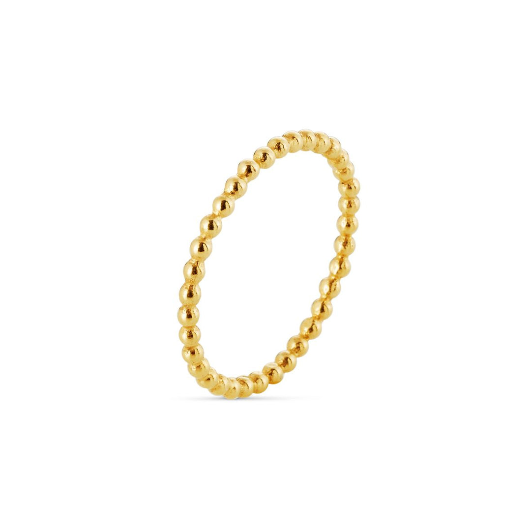 Susanne Friis Bjørner - Forgyldt ring med kugler - 1687-2