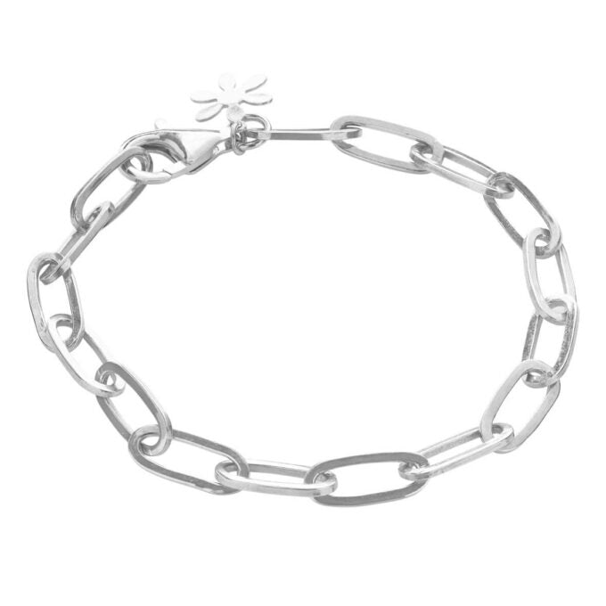 SFB - Sølv armbånd med ovale led - 1860-11
