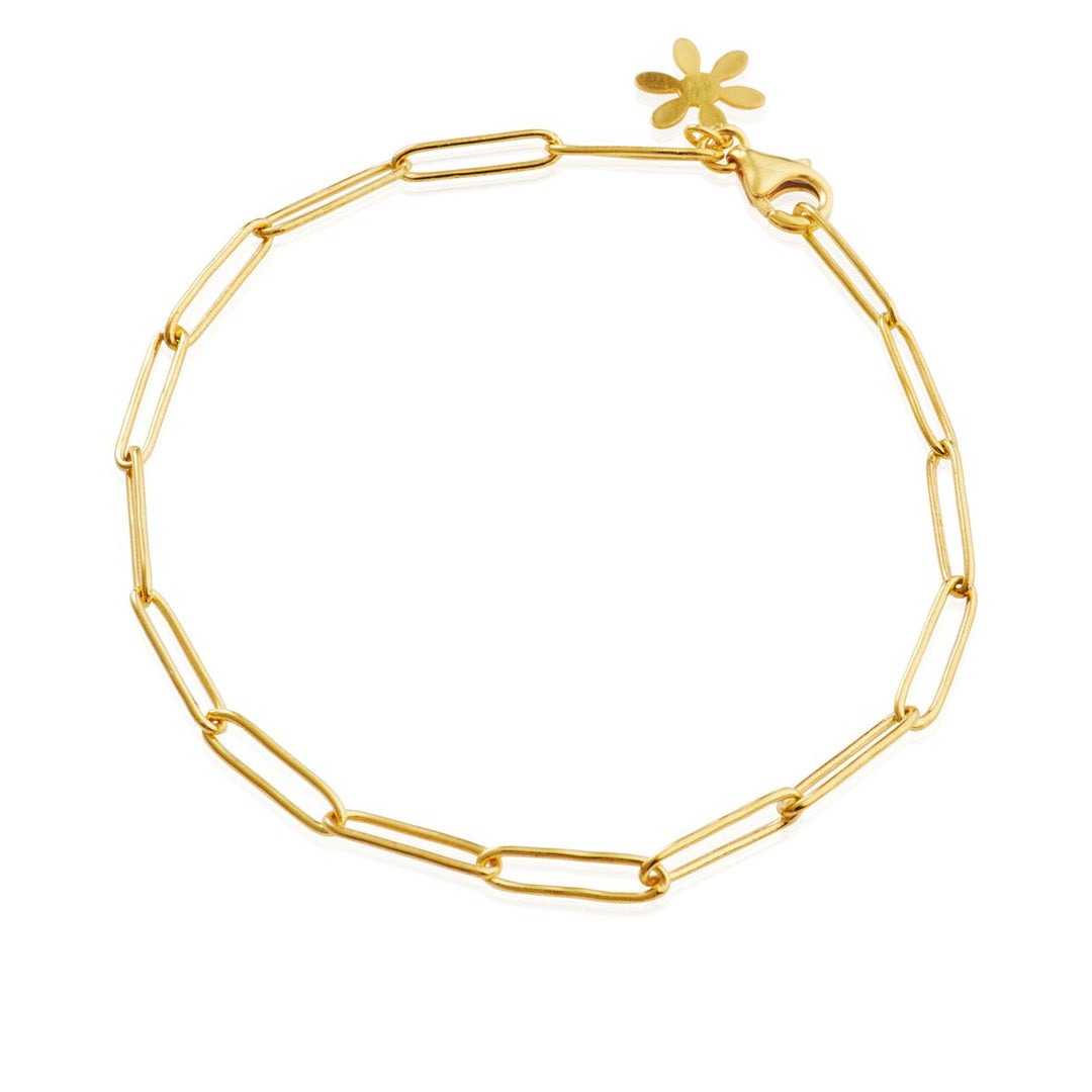 SFB - Guldbelagt links armbånd - 1870-21-20