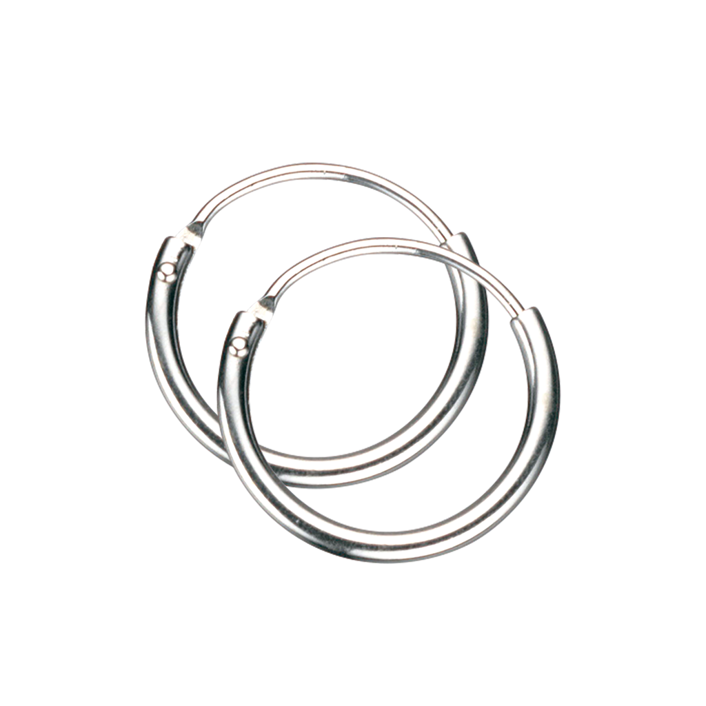 Scrouples - Sølv creoler 1,5x13mm - 190012