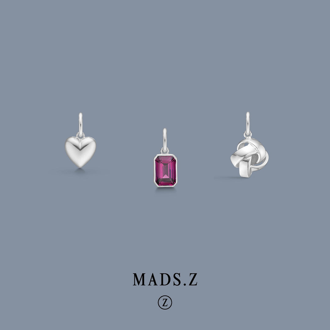 MyLove charm i sølv fra Mads Z-2130401