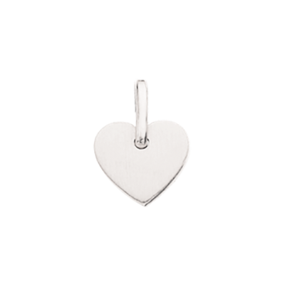sølv hjerte vedhæng halskæde scrouples