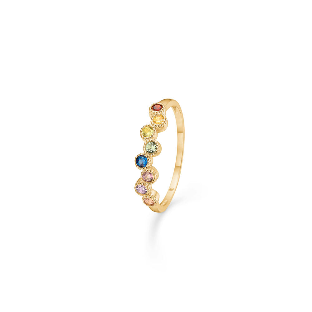 Mads Z Dido color ring med farvede sten