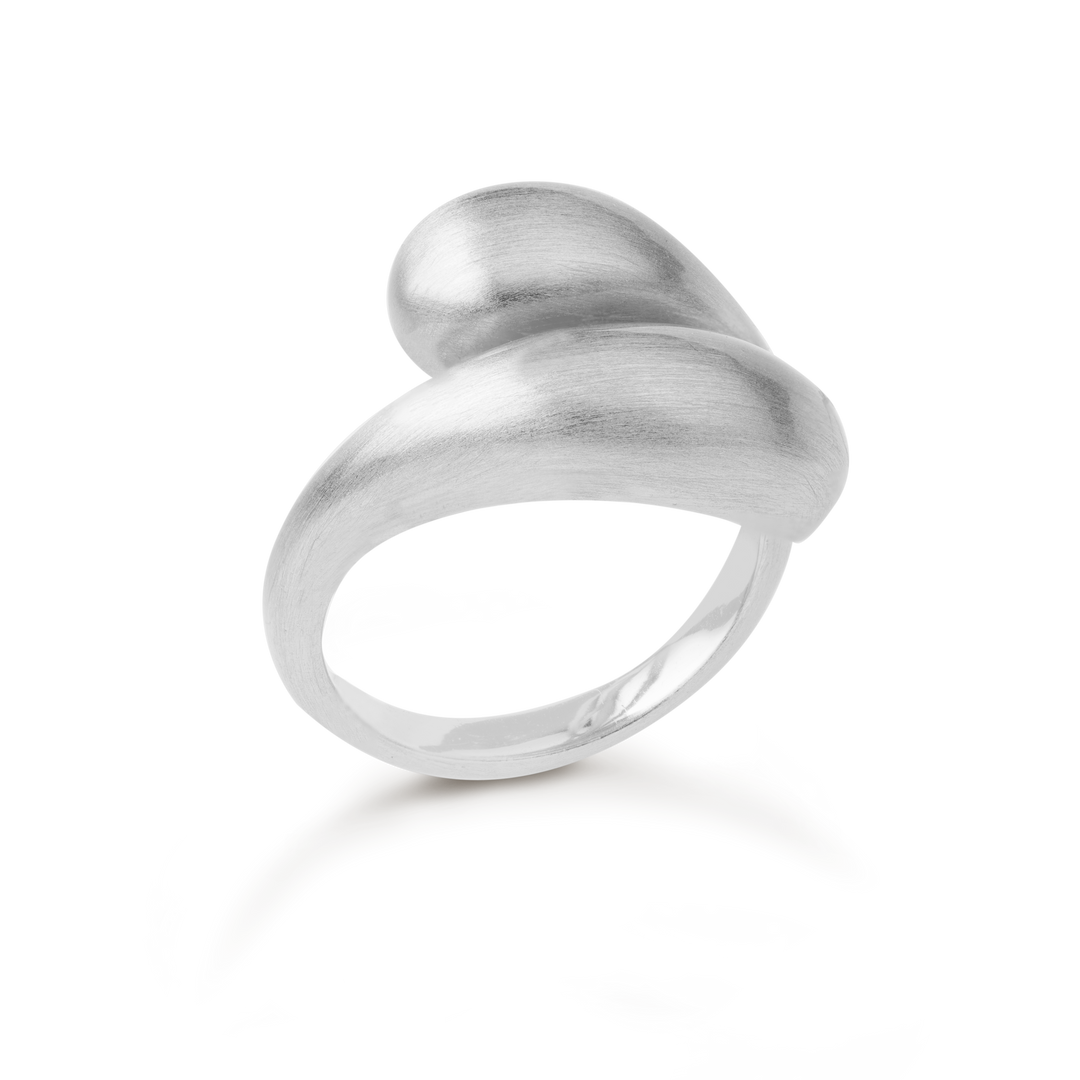 byBiehl - Ocean flow duo ring i sølv - 5-4206-r