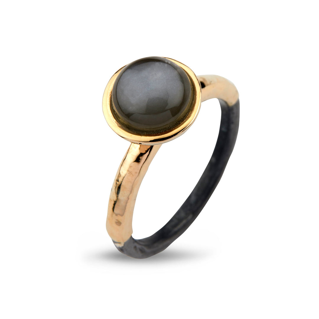 Victoria Rose Grå Månesten ring-50110272c