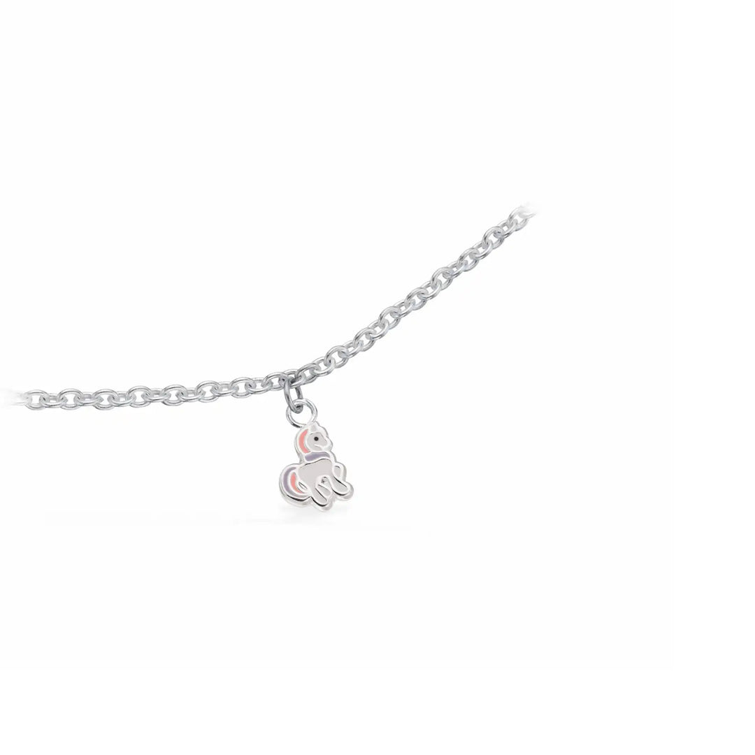 Scrouples - Sølv børne armbånd med enhjørning - 672182