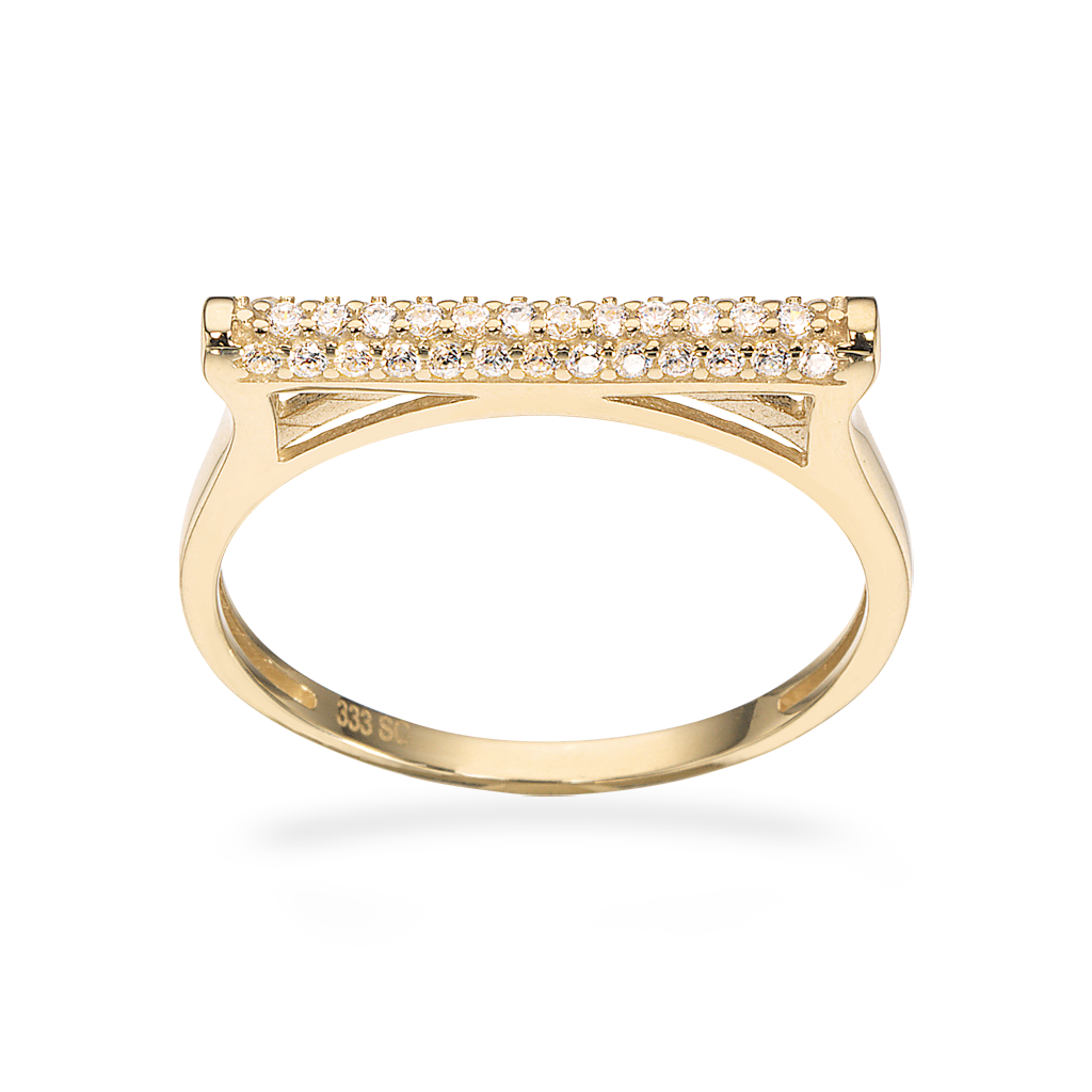Bridge guld ring fra Scrouples - 709743