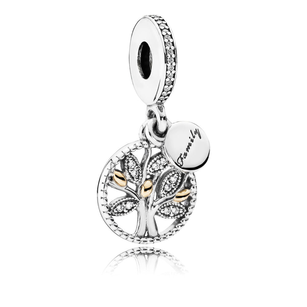 Family Heritage pandora led charm vedhæng livstræ familie træ