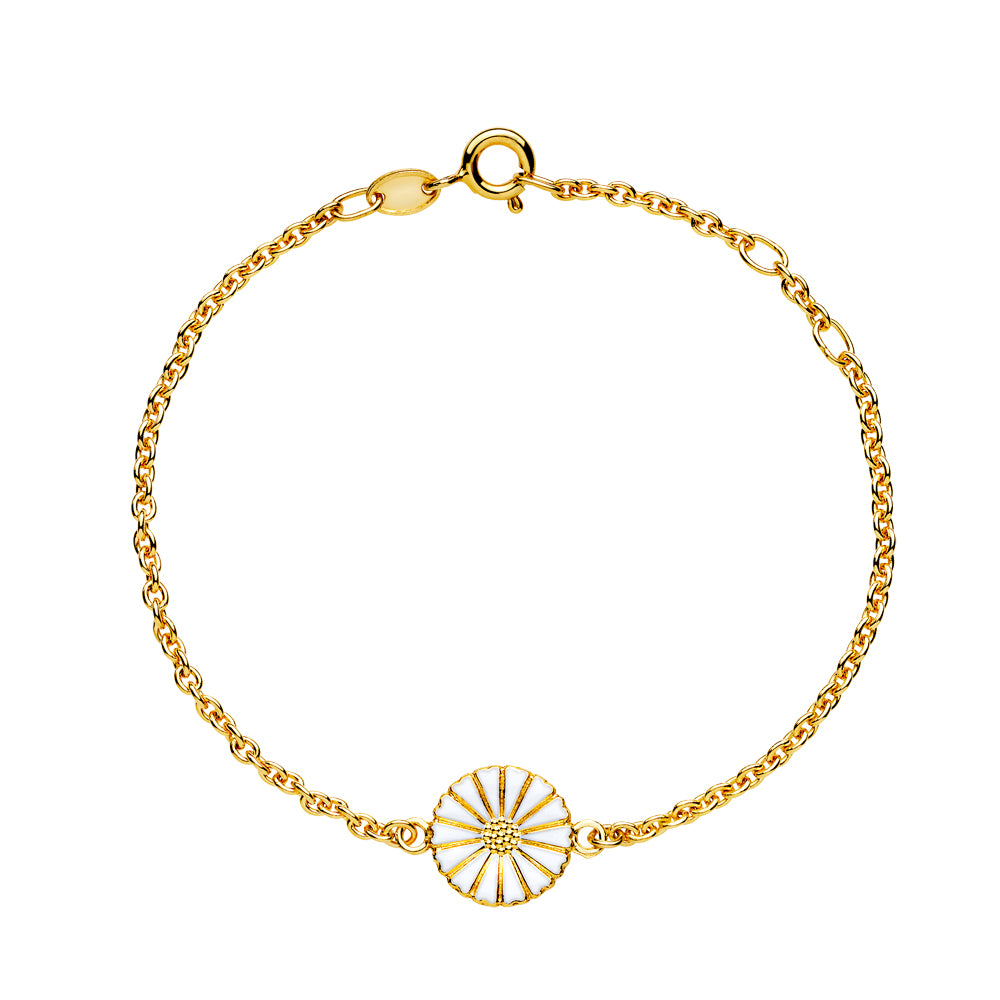 Lund Copenhagen - Marguerit armbånd i forgyldt sølv - 9015030-m