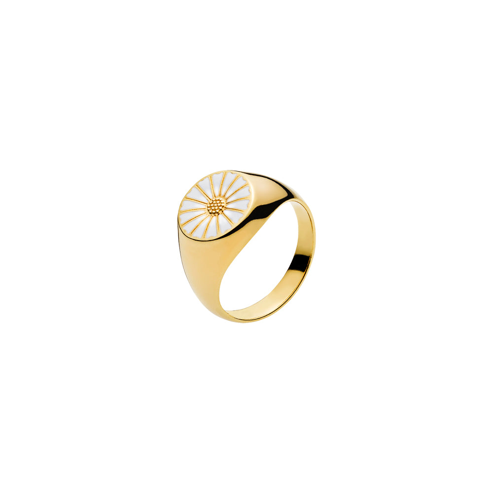 Lund Copenhagen - Marguerit signetring, 11mm - 907211-m