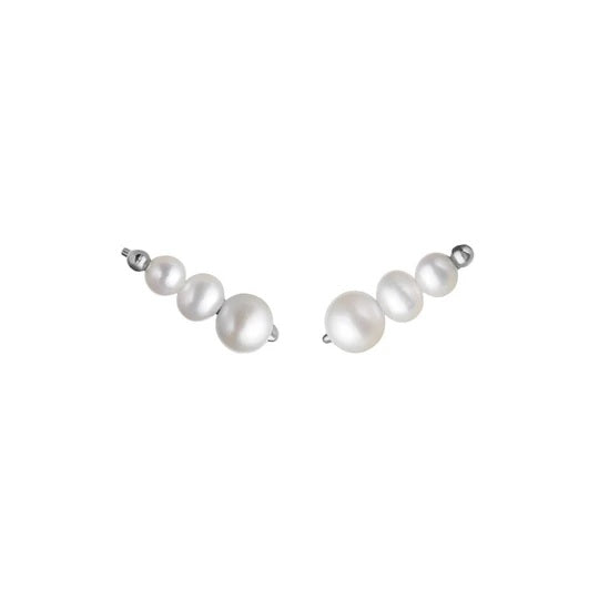 byBiehl - Aura sølv earclimbers, small - 4-3901wp-r