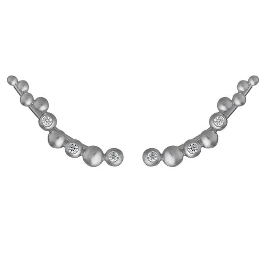 byBiehl - Pebbles sølv earclimber - 4-3807A-R