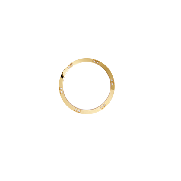 Christina Watches - Top skive 36mm med 12 safir (Flere varianter)