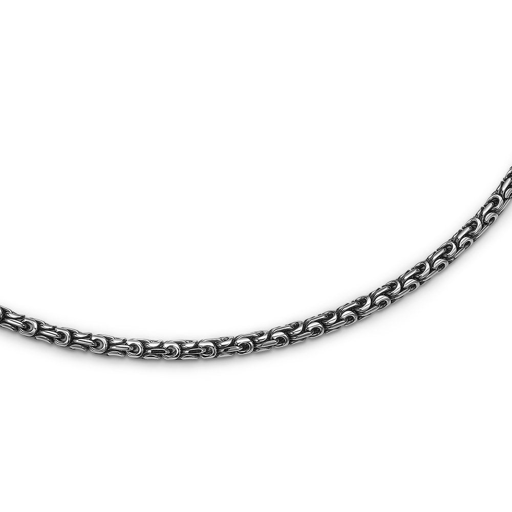 Randers Sølv - Rustik sølv armbånd - 19406