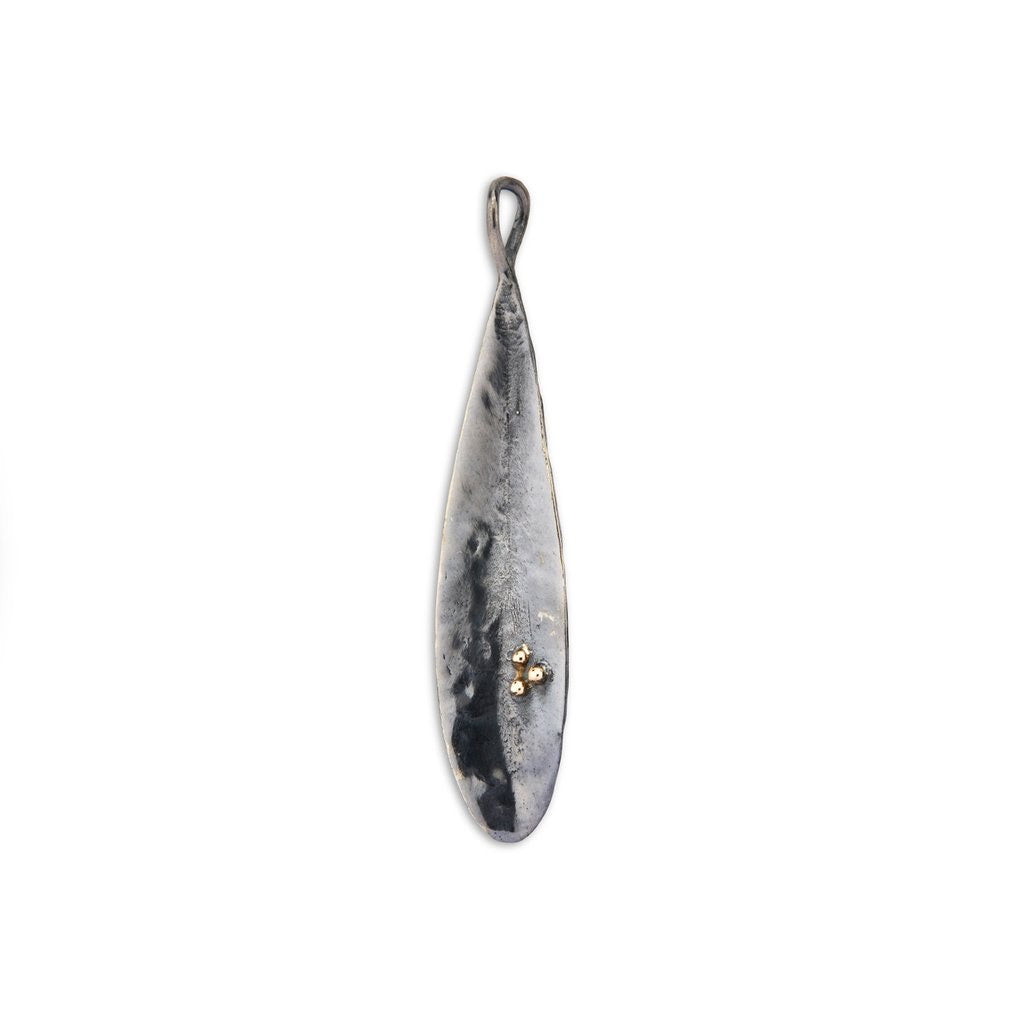 Olive Leaf vedhæng med kæde-5090244