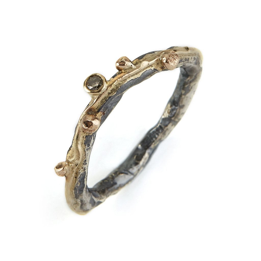 Zeus ring med diamant- 50110111