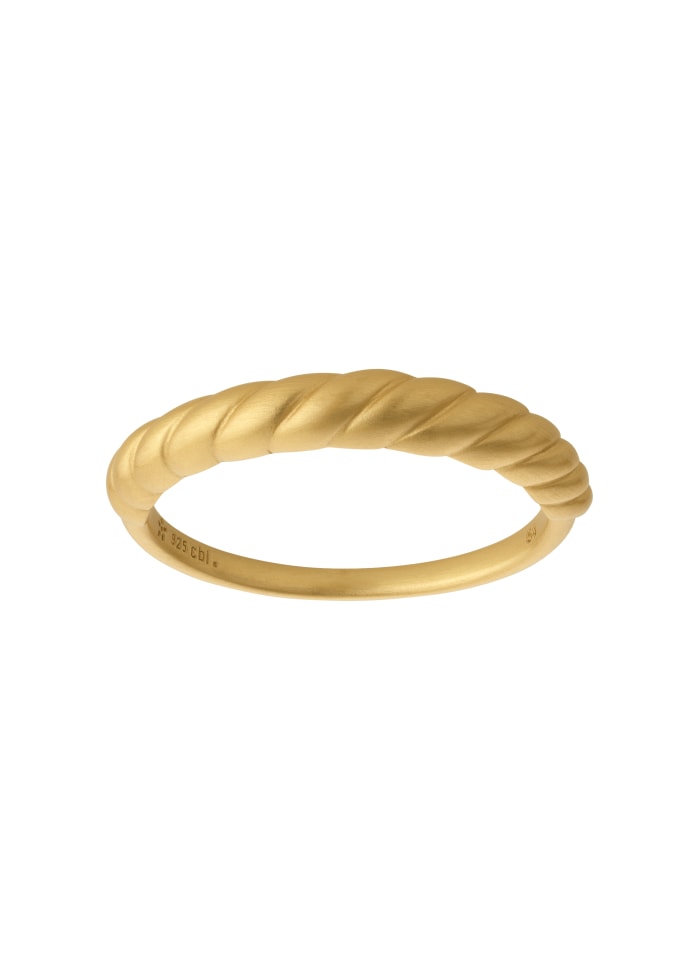 byBiehl- Seashell ring i forgyldt sølv-5-3602-gp