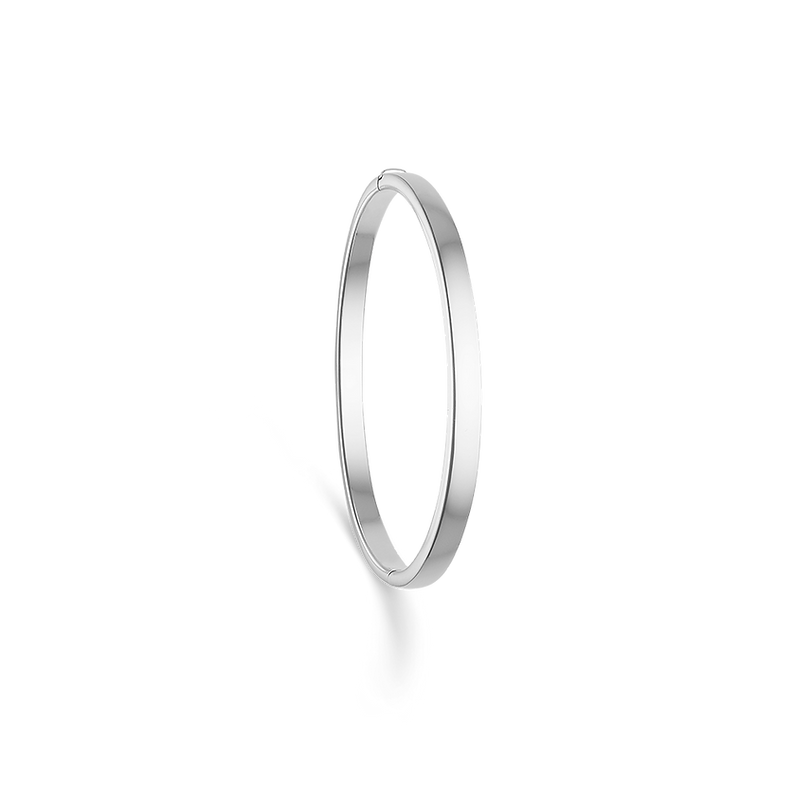 Randers Sølv - Sølv armring glat, 5mm - 161419