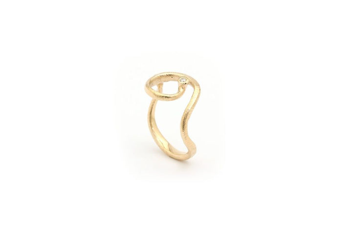 Per Borup - Ophelia 14kt ring med diamanter - 1170rx
