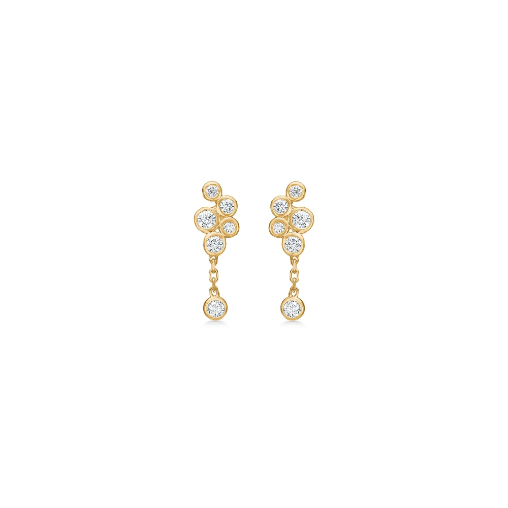 Mads Z - Diamond Dew 14 kt. ørestikker med diamanter - 1511123